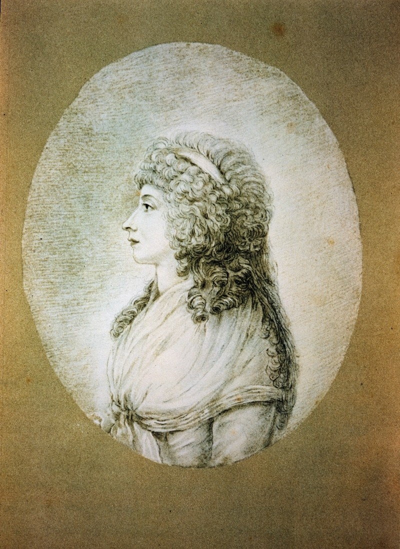 Charlotte von Stein, Selbstbildnis um 1780