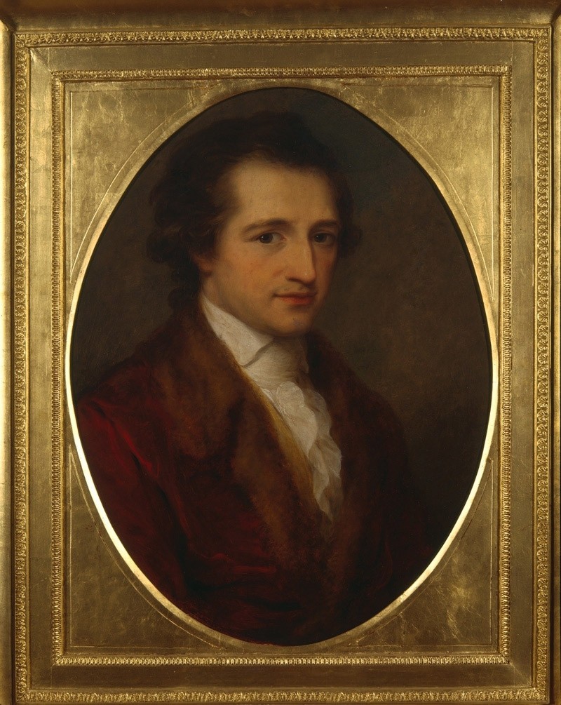 Goethe, Porträt von Angelika Kauffmann, 1787–88